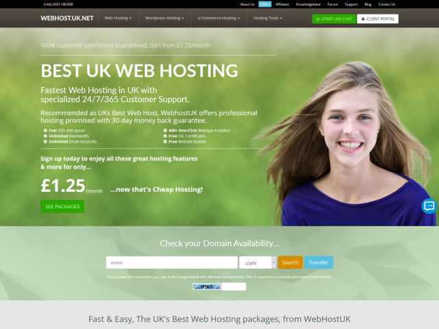 UK Web Hosting Plans 1st Month £1 - VPS Servers - Unlimited Hosting
