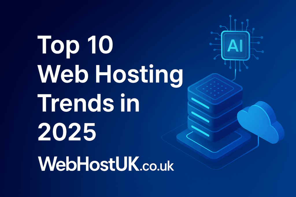 Top 10 Webhosting Trend